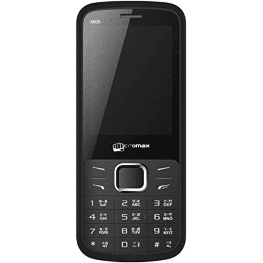 Micromax X605 feature phone with 1000 mah Battery Life