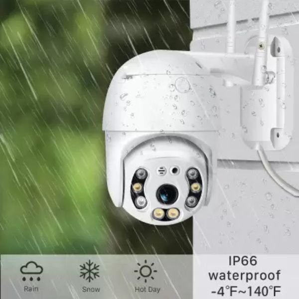 CCTV Security Camera WiFi 360° Home,Office,Outdoor - Image 4