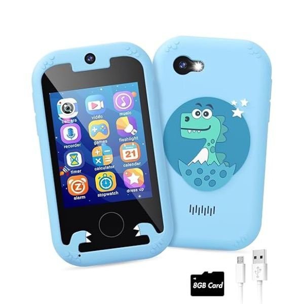 Kids Smartphone – dinosaur-themed children’s smart phone toy