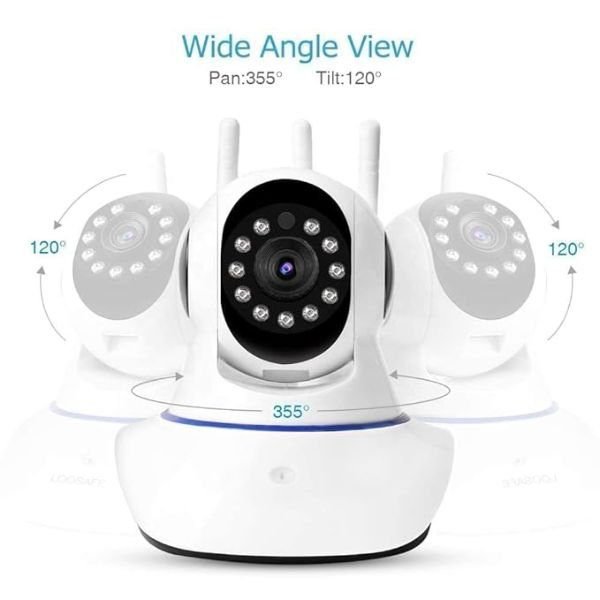 Wireless IP Wi-Fi CCTV Indoor Security Camera for Kids - Image 3