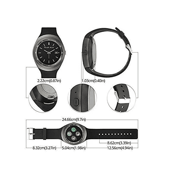 Digital Y1S Unisex Bluetooth Smartwatch with Sim Slot - Image 2