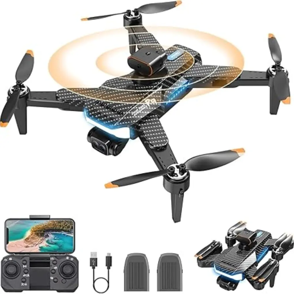 Drone with 4k Dual Camera & Battery Beginner, Remote Control