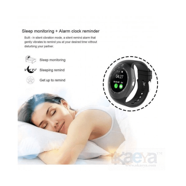 Digital Y1S Unisex Bluetooth Smartwatch with Sim Slot - Image 4