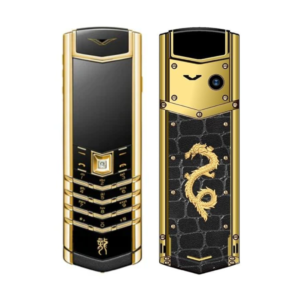 Vertu Snexian Bolt V1 Gold Dragon Luxury Mobile Phone