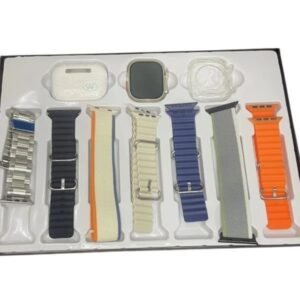 H50 Ultra2 Smartwatch, 7 in 1 watch straps with Airpods Pro 5
