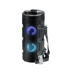 X-BASS Wireless Bluetooth Portable Speaker and Mike Party Dual Sound Speaker with RGB Glow Lights, Wired Mic