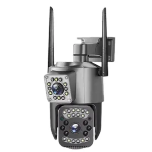 Dual Lens Home Security CCTV Camera with SD Card Support